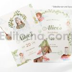 دانلود فایل لایه باز کارت دعوت تولد با تم خاص birthday invitation card