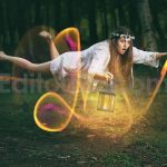 دانلود 50 اورلی خطوط نورانی فانتزی 50 fantasy photo overlays vol 1