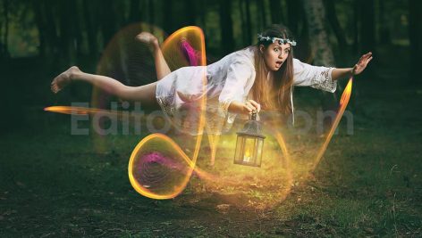 دانلود 50 اورلی خطوط نورانی فانتزی 50 fantasy photo overlays vol 1
