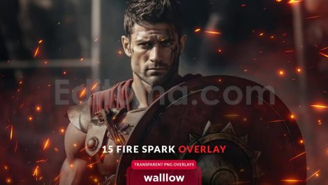 دانلود افکت عکس ذرات آتش Fire spark transparent png photoshop