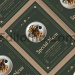 فایل لایه باز منوی غذا رستوران 2