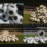 دانلود پروژه آماده داوینچی ریزالو: لوگوموشن فوتبال با موسیقی Football Logo