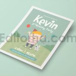 دانلود فایل لایه باز کارت دعوت تولد بامزه Happy Birthday invitation
