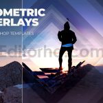 دانلود اکشن فتوشاپ افکت هندسی geometric overlays mask effects