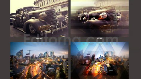 دانلود اکشن فتوشاپ افکت هندسی geometric overlays mask effects