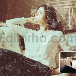 دانلود اکشن فتوشاپ شیشه شکسته glass overlay effect