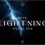 دانلود تکسچر رعد و برق آبی Blue Lightning Superpositions