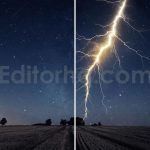 دانلود تکسچر رعد و برق طلایی Golden Lightning Exhibits