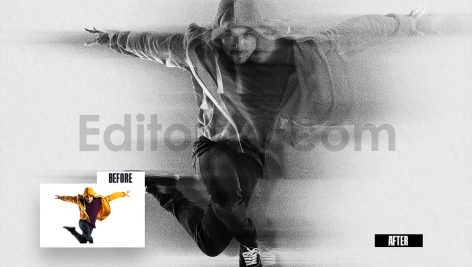 دانلود افکت عکس حرکت گرینی Grain Motion Photo Effect