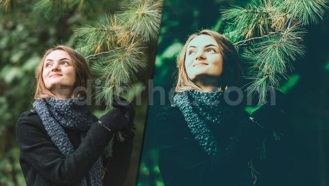 دانلود پریست رنگی LUT سبز برای پریمیر پرو green presets luts premiere