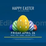 پروژه آماده داوینچی ریزالو: لوگوموشن تخم مرغ رنگی Happy Easter