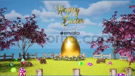 دانلود پروژه آماده افترافکت: وله عید نوروز Happy Easter