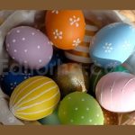 دانلود فوتیج تخم مرغ رنگی Happy Easter