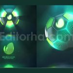 دانلود پروژه آماده افترافکت: لوگو توپ فوتبال دیجیتال Hi-Tech Soccer