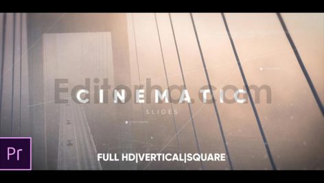 پروژه آماده پریمیر: اسلایدشو سینمایی با موسیقی Inspiring Cinematic Slideshow