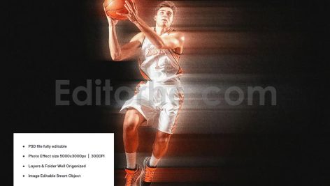 دانلود افکت عکس موشن بلور (تاری حرکت) Motion Blur Photo Effect