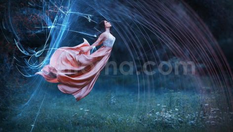 دانلود 50 اکشن فتوشاپ افکت های نوری رنگی 50 mystical ice light photo overlays
