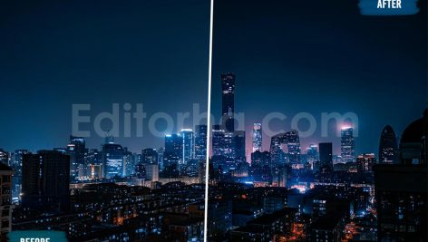 دانلود 50 پریست رنگی LUT برای فضای شهری شب night city luts and presets