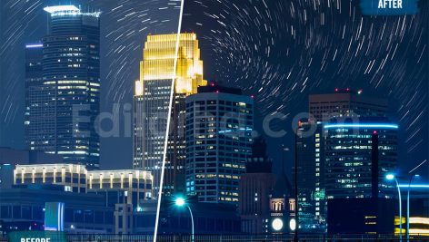 دانلود 50 پریست رنگی LUT برای فضای شهری شب night city luts and presets