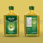 طراحی لیبل روغن زیتون