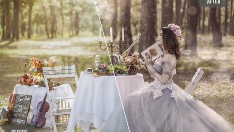 دانلود 50 پریست رنگی LUT پاستیلی برای عروسی 50 pastel wedding luts pack