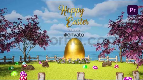 دانلود پروژه آماده پریمیر: وله عید نوروز Happy Easter