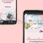 دانلود مجموعه لایه باز قالب اینستاگرام ماه رمضان Ramadan Instagram Stories