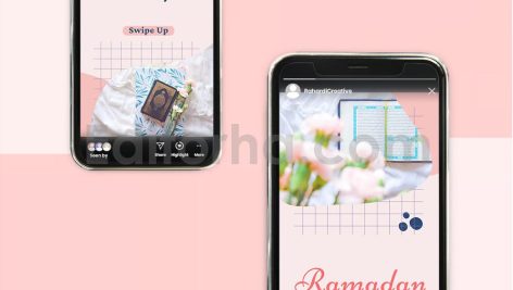 دانلود مجموعه لایه باز قالب اینستاگرام ماه رمضان Ramadan Instagram Stories
