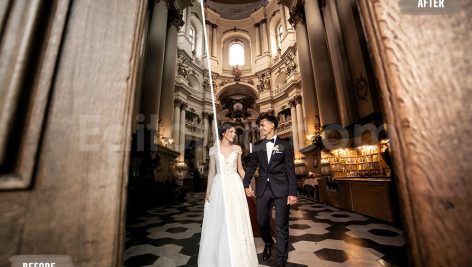 دانلود 50 پریست LUT رنگی برای عروسی های سلطنتی royal wedding luts