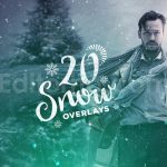 دانلود 20 اکشن فتوشاپ دانه های برف 20 snow overlay textures