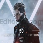 دانلود 50 پریست اصلاح رنگ تم طیف رنگی 50 spectrum lut and presets collection