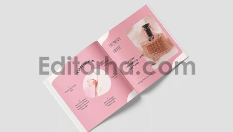 موکاپ مجله مربعی2