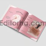 موکاپ مجله مربعی4