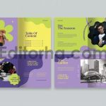 فایل لایه باز کاتالوگ محصولات مربعی5