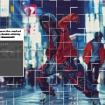 دانلود افکت عکس هافتون طرح موزاییکی Tiles Halftone Photo Effect