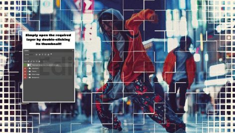 دانلود افکت عکس هافتون طرح موزاییکی Tiles Halftone Photo Effect