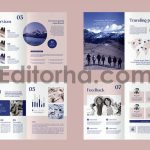 فایل لایه باز کاتالوگ آژانس مسافرتی2