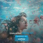دانلود افکت عکس زیر آب Underwater effect photo overlays transparent PNG