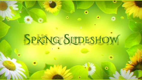 دانلود پروژه آماده افترافکت: اسلایدشو بهاری همراه با موسیقی Spring Slideshow