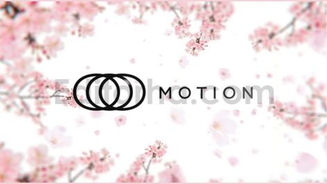 دانلود پروژه آماده افترافکت: لوگوموشن بهار Sakura Blossom Logo Reveal