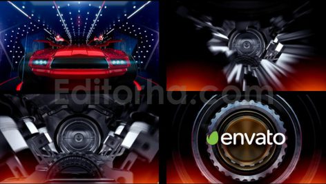 دانلود پروژه آماده افترافکت: لوگوموشن ماشین Car Logo