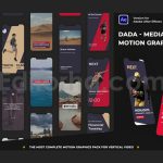 پروژه آماده افترافکت: پکیج جامع موشن گرافیک ویژه استوری و ریلز اینستاگرام با موسیقی