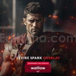 دانلود افکت عکس ذرات آتش Fire spark transparent png photoshop