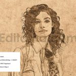 دانلود افکت عکس طراحی با مداد Pencil drawing photo effect