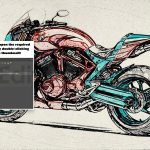 دانلود افکت تبدیل عکس به نقاشی با مداد رنگی Color pencil photo effect