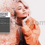 دانلود افکت پراکندگی اجزای عکس - اسپلش رنگ Splash dispersion photo effect