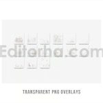 دانلود افکت عکس ذرات آتش Fire spark transparent png photoshop