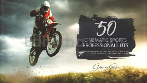 دانلود 50 پریست LUT سینمایی برای ورزش 50 cinematic sports luts pack