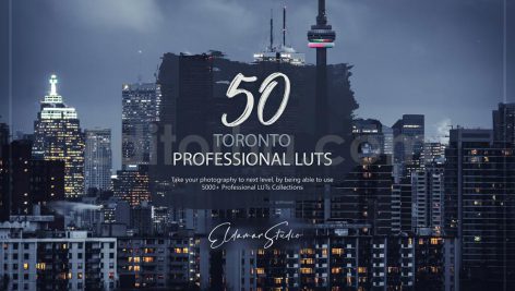 دانلود 50 پریست LUT تورنتو 50 toronto luts and presets pack