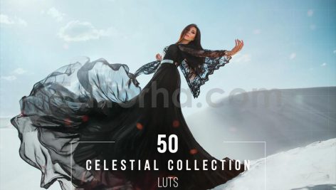 دانلود 50 پریست رنگی LUT تم رویایی 50 celestial lut and presets collection